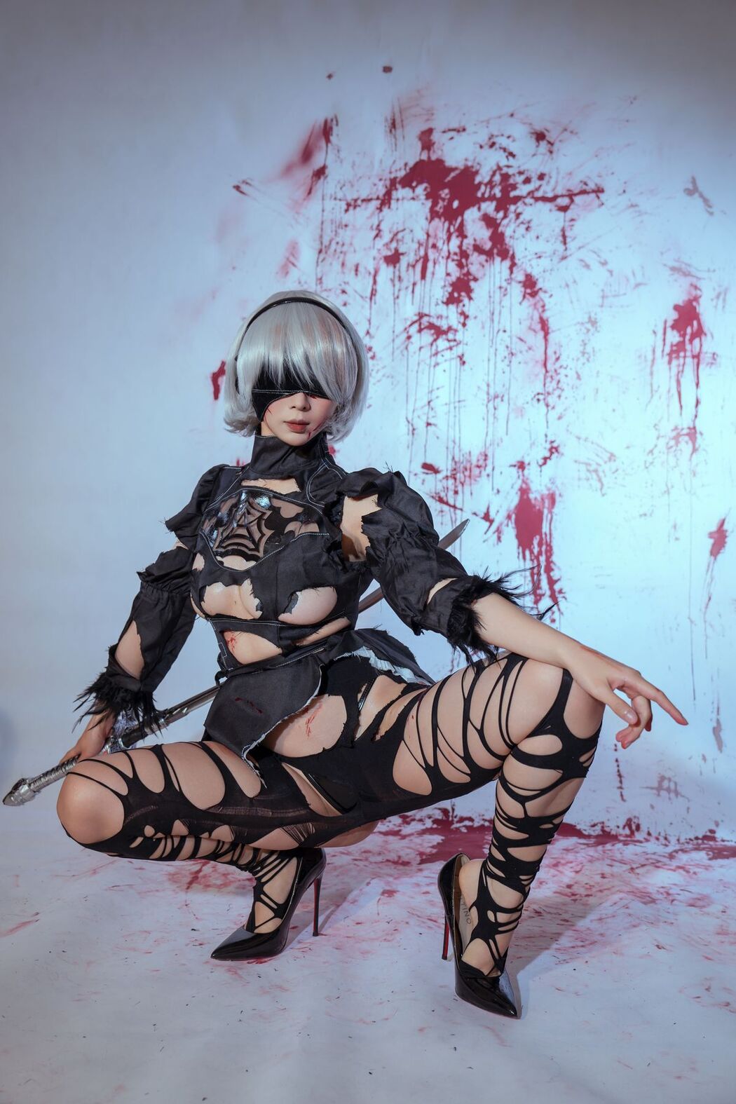 Coser@云溪溪 Yunx1x1 And 奶桃 &#8211; 2B本 YoRHa No.2 Type B 下 Part2 (66P)