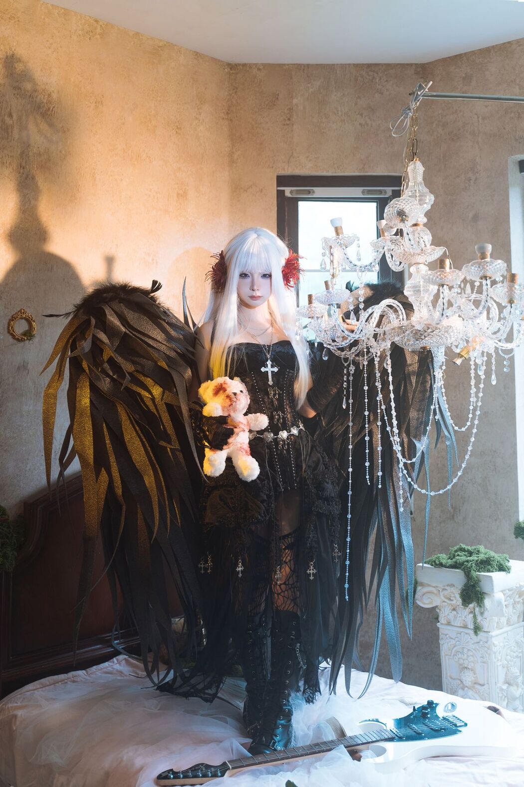 Coser@蠢沫沫 chunmomo &#8211; 黑天鹅 (85P)