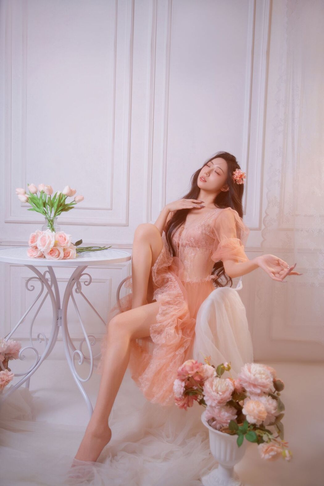 Coser@Money冷冷 – 仙女粉氛围感写真 (31P)