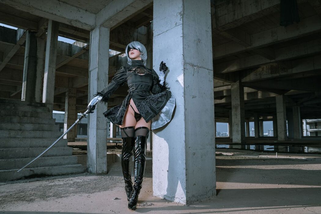 Coser@云溪溪 Yunx1x1 And 奶桃 &#8211; 2B本 YoRHa No.2 Type B 下 Part3 (66P)