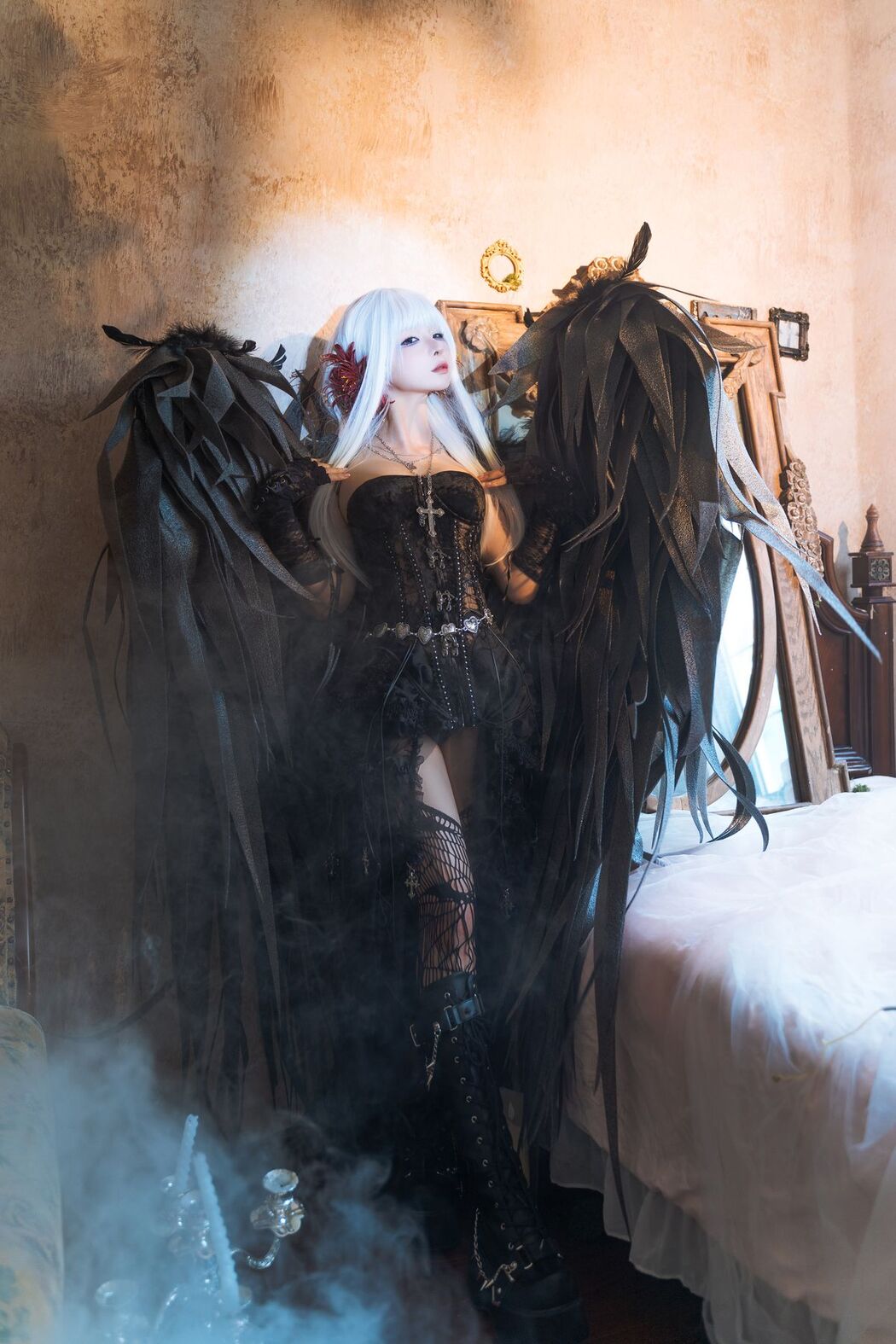 Coser@蠢沫沫 chunmomo &#8211; 黑天鹅 (85P)