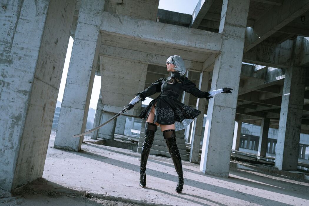 Coser@云溪溪 Yunx1x1 And 奶桃 &#8211; 2B本 YoRHa No.2 Type B 下 Part2 (66P)