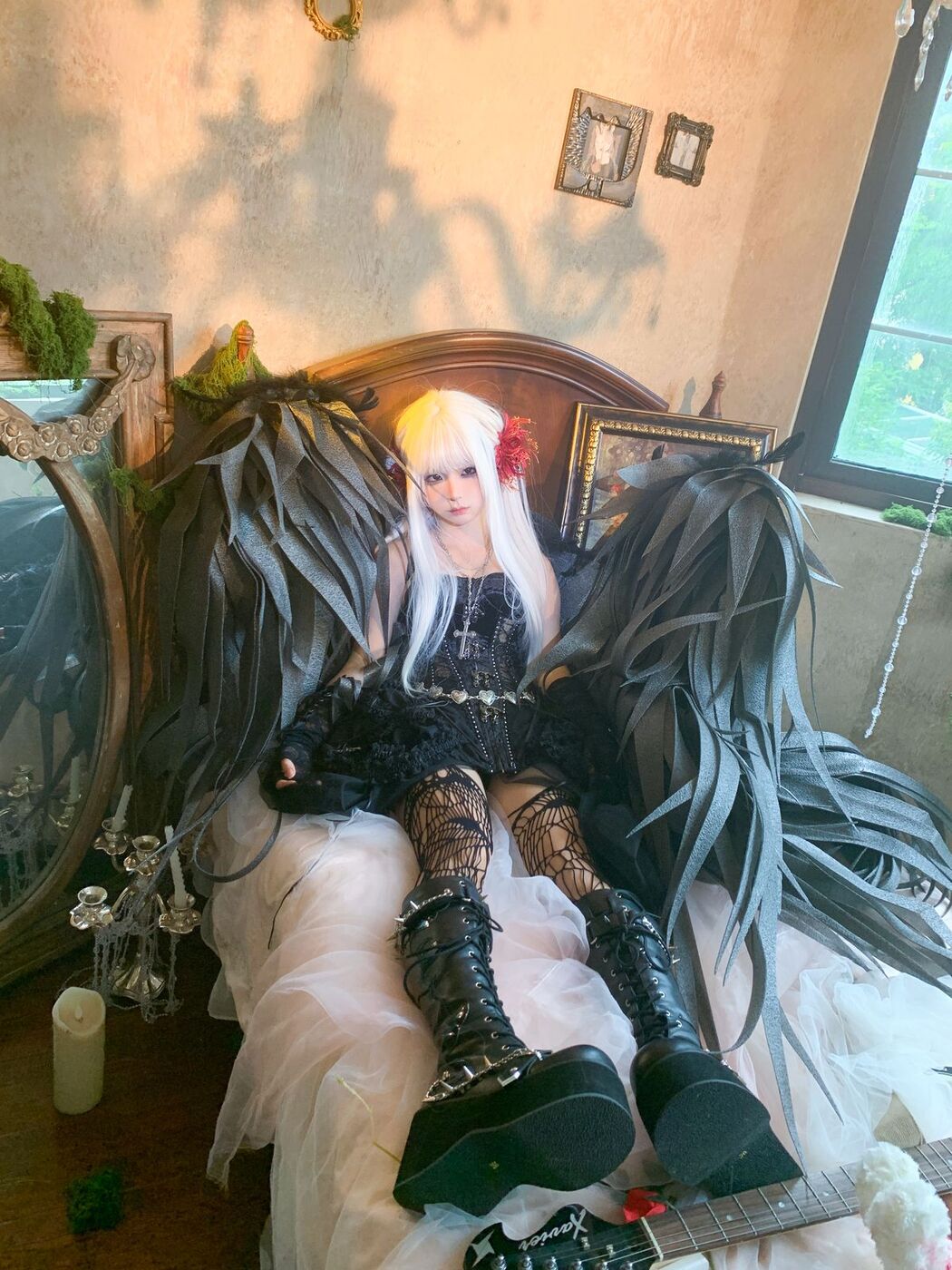 Coser@蠢沫沫 chunmomo – 黑天鹅 (85P)