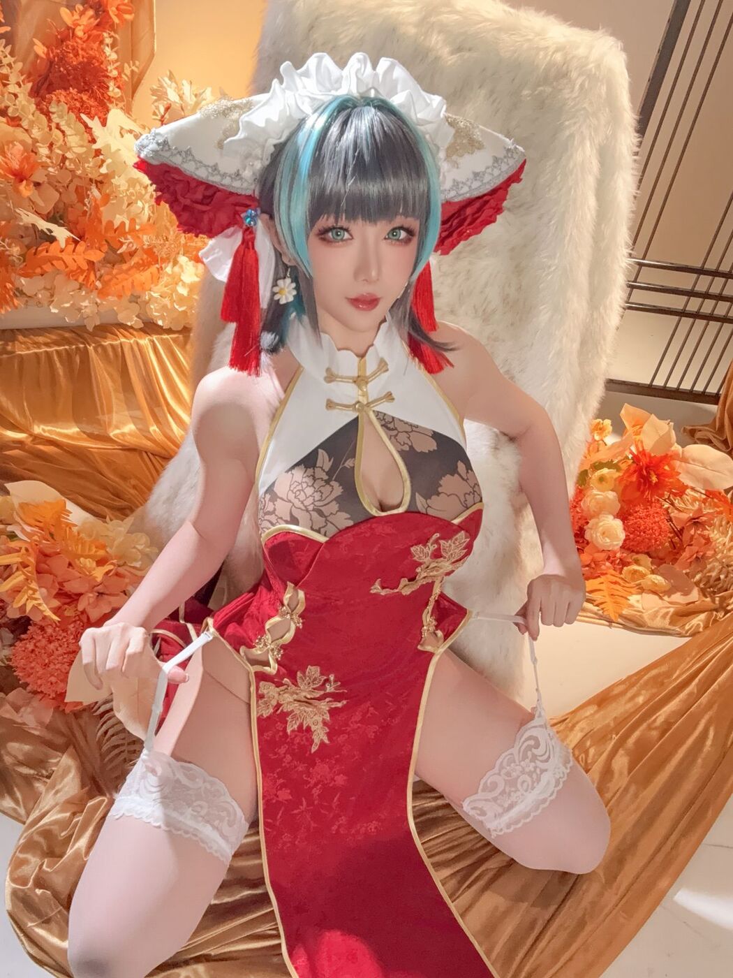 Coser@星之迟迟Hoshilily – 碧蓝航线柴郡 (51P – 1V)