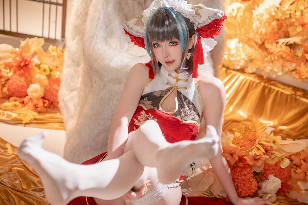 Coser@星之迟迟Hoshilily – 碧蓝航线柴郡 (51P – 1V)