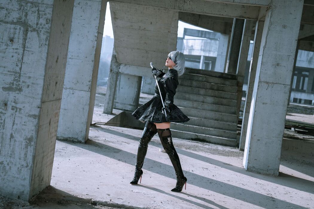 Coser@云溪溪 Yunx1x1 And 奶桃 &#8211; 2B本 YoRHa No.2 Type B 下 Part3 (66P)