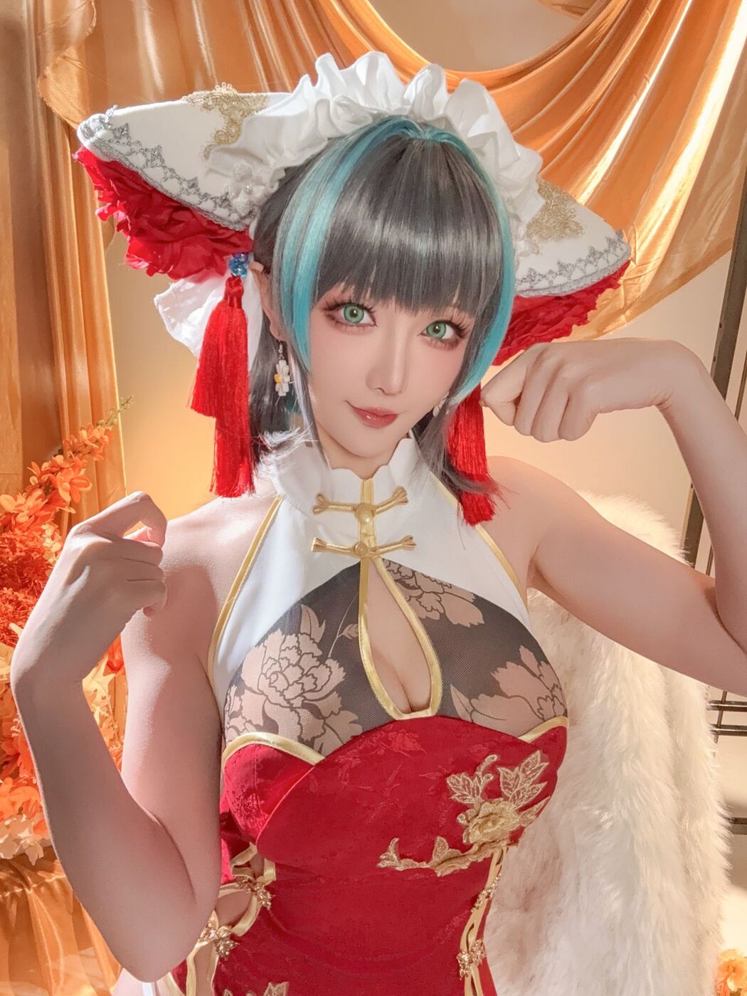 Coser@星之迟迟Hoshilily – 碧蓝航线柴郡 (51P – 1V)