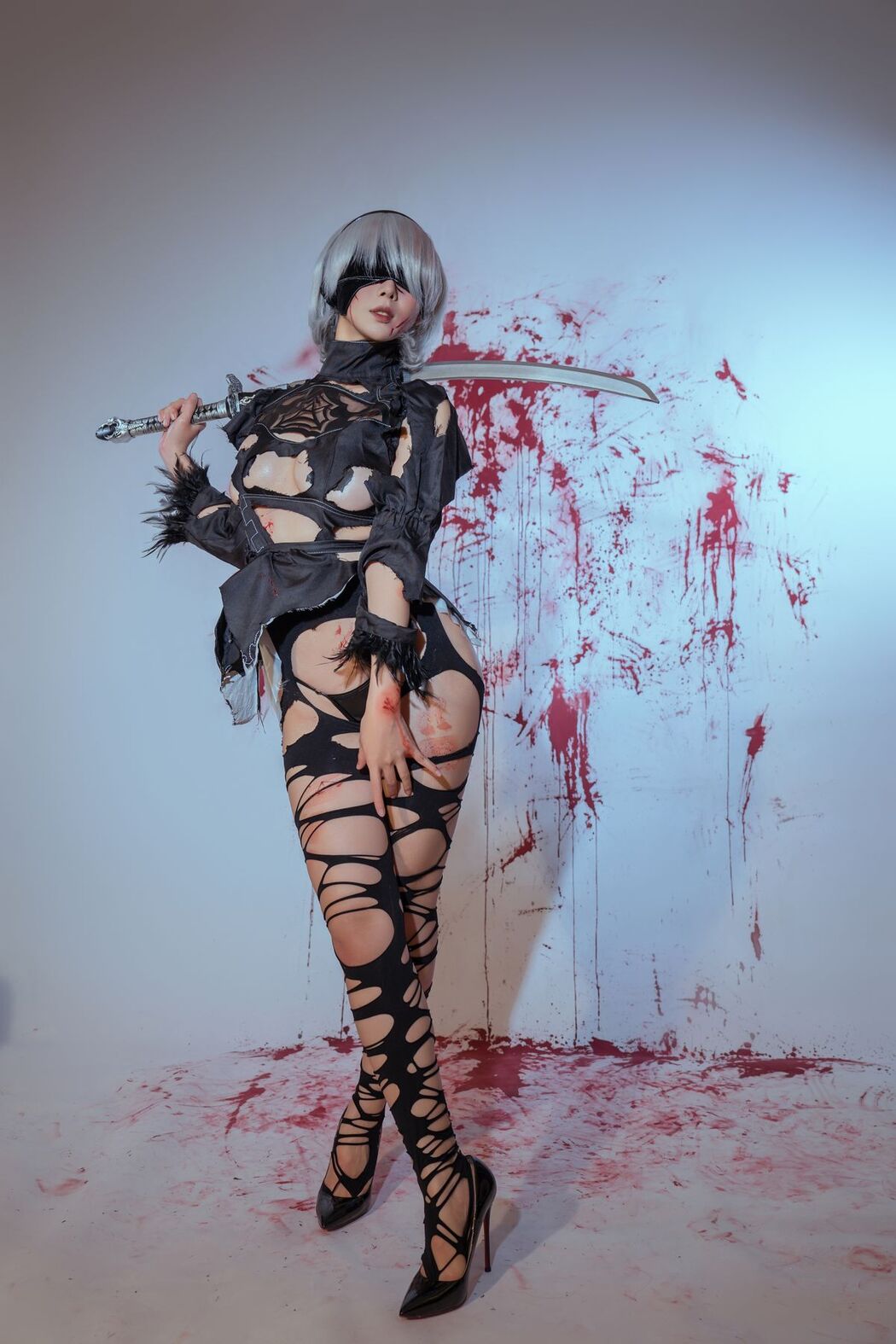 Coser@云溪溪 Yunx1x1 And 奶桃 &#8211; 2B本 YoRHa No.2 Type B 下 Part2 (66P)