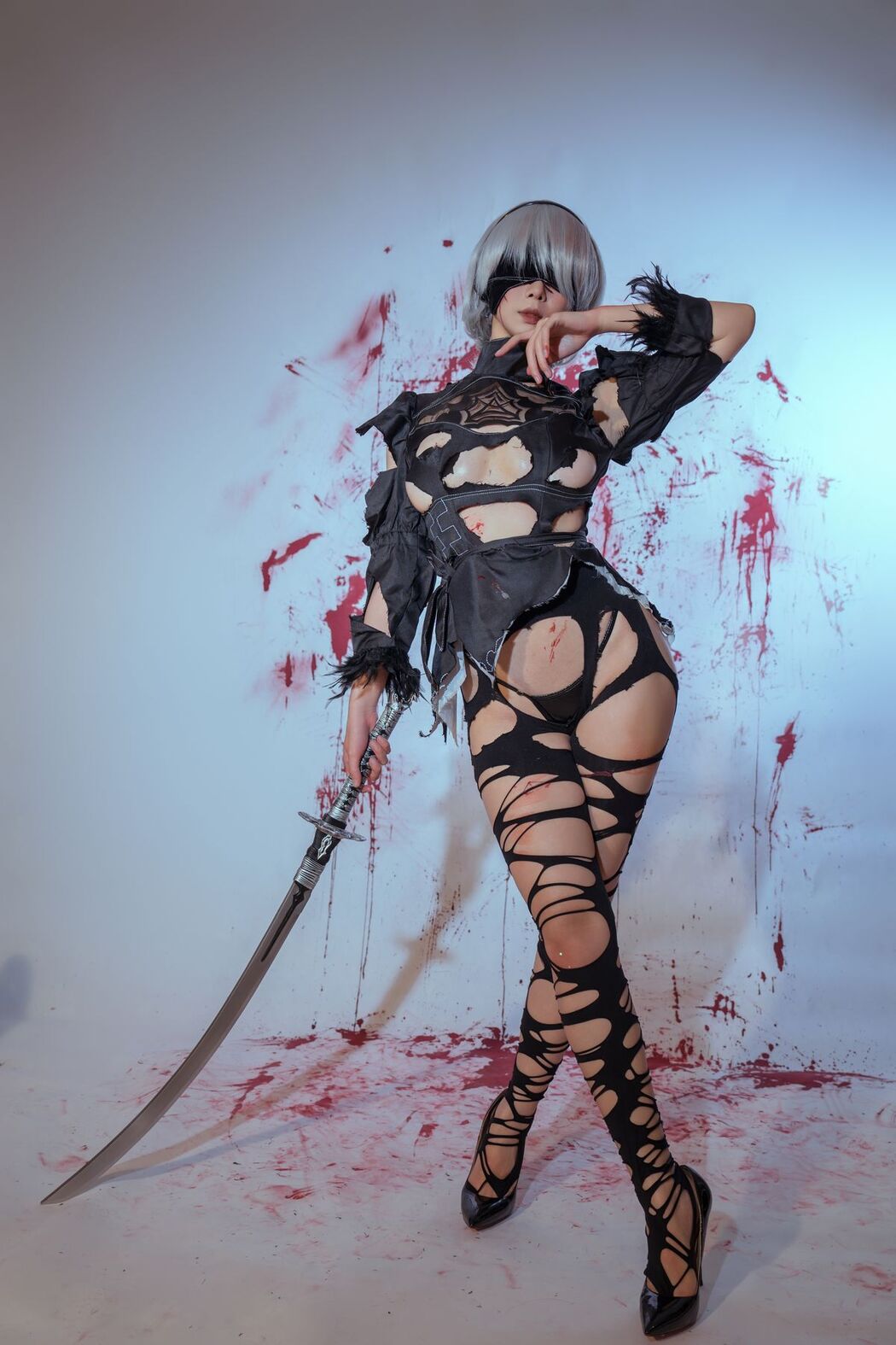Coser@云溪溪 Yunx1x1 And 奶桃 &#8211; 2B本 YoRHa No.2 Type B 下 Part2 (66P)