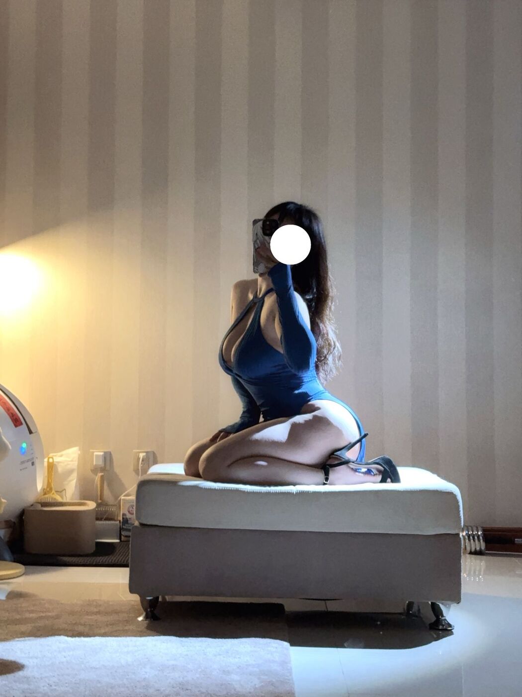Coser@皮皮奶可可爱了啦 – 蓝色旗袍 (18P – 1V)