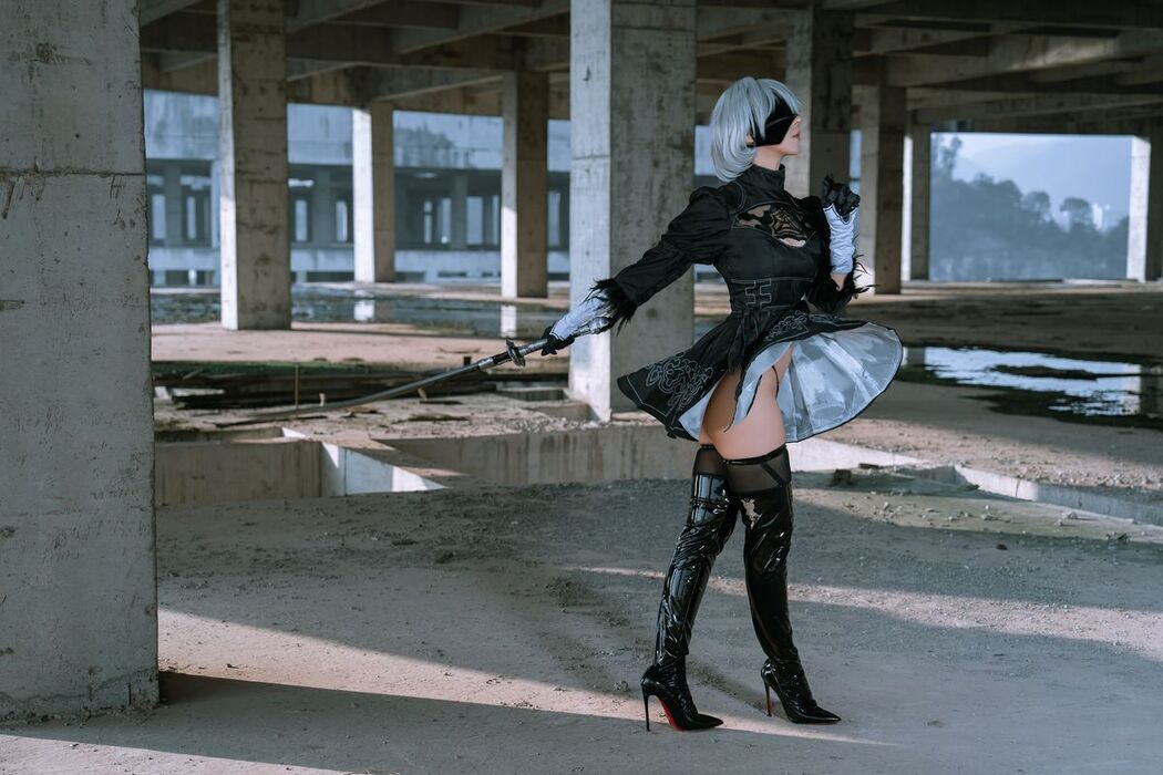 Coser@云溪溪 Yunx1x1 And 奶桃 &#8211; 2B本 YoRHa No.2 Type B 下 Part3 (66P)