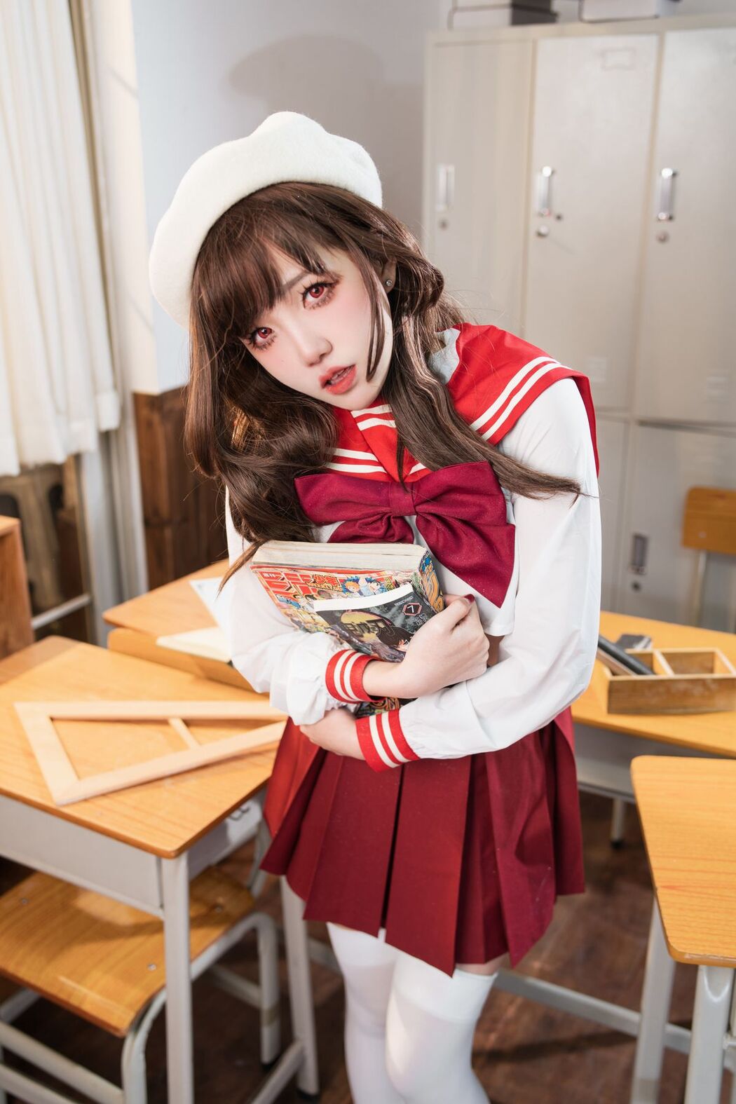 Coser@阿薰kaOri – 白虎女高中生 (80P – 21V)