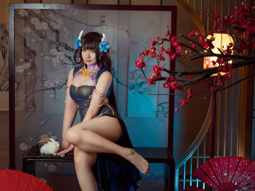 Coser@麻花麻花酱 – 比睿旗袍 (32P)