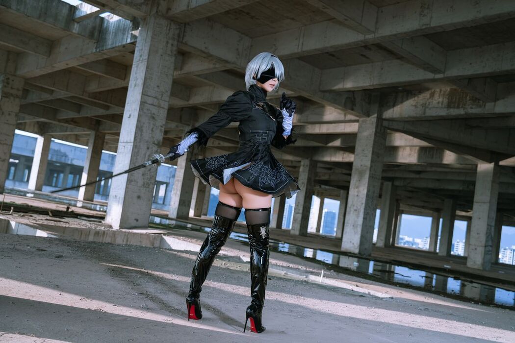 Coser@云溪溪 Yunx1x1 And 奶桃 &#8211; 2B本 YoRHa No.2 Type B 下 Part3 (66P)