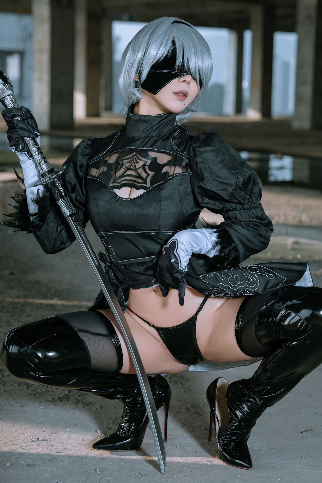 Coser@云溪溪 Yunx1x1 And 奶桃 – 2B本 YoRHa No.2 Type B 下 Part3 (66P) Cover Photo