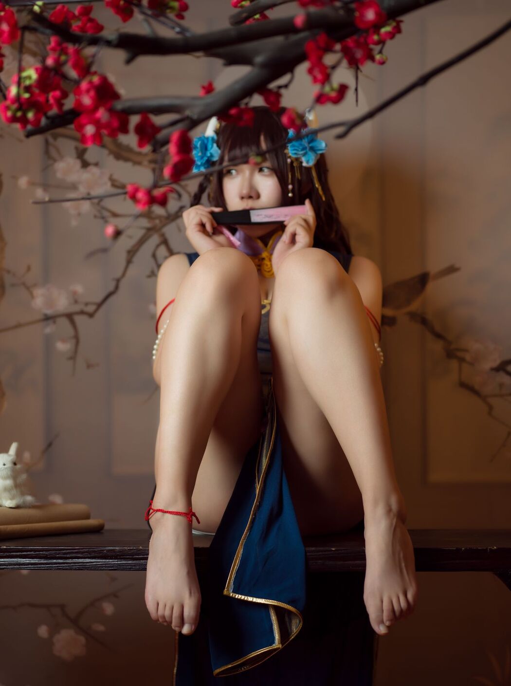 Coser@麻花麻花酱 – 比睿旗袍 (32P)