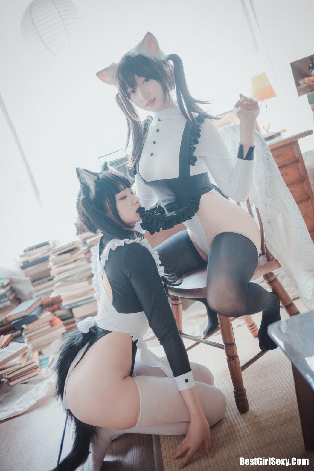 DJAWA Bambi (밤비) & Sonson (손손) Maid Mansion W A