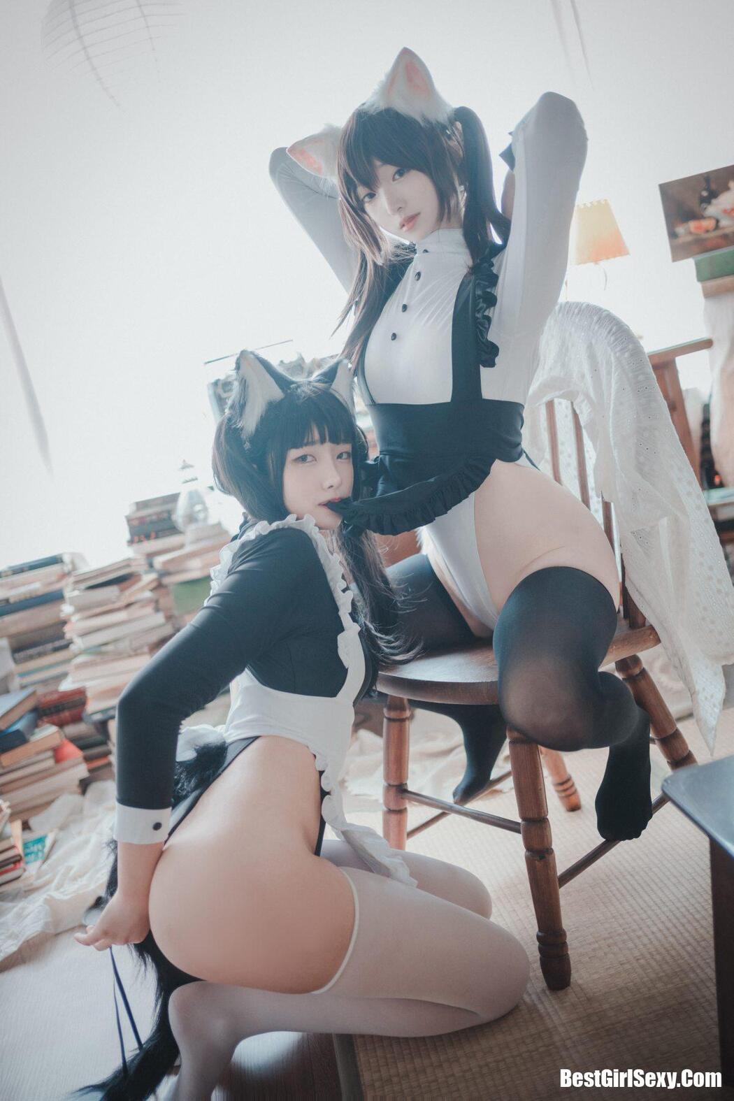 DJAWA Bambi (밤비) & Sonson (손손) Maid Mansion W A