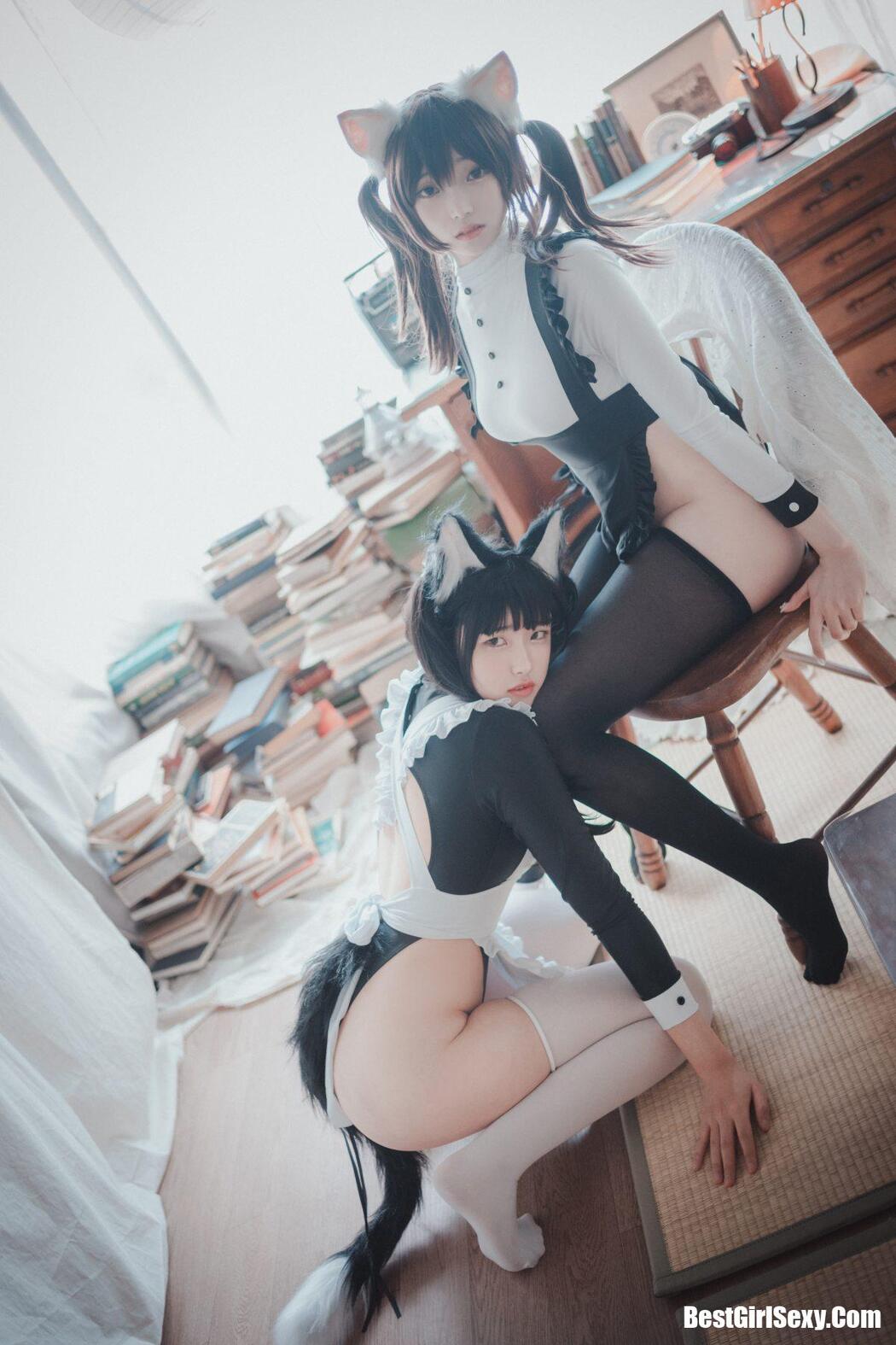 DJAWA Bambi (밤비) & Sonson (손손) Maid Mansion W A