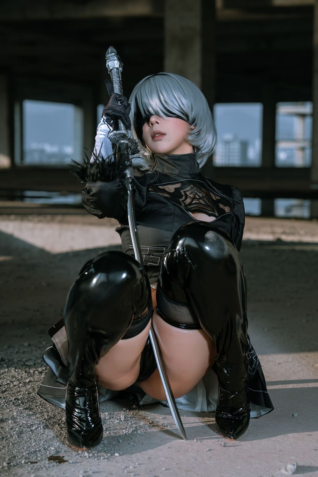 Coser@云溪溪 Yunx1x1 And 奶桃 &#8211; 2B本 YoRHa No.2 Type B 下 Part3 (66P)