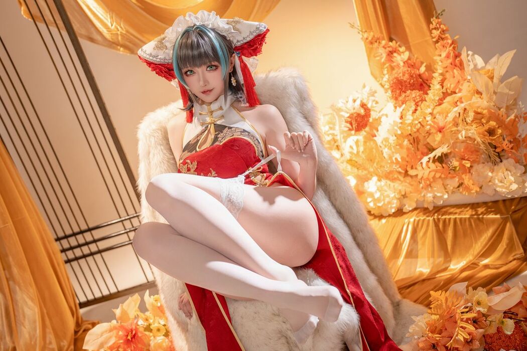 Coser@星之迟迟Hoshilily – 碧蓝航线柴郡 (51P – 1V)
