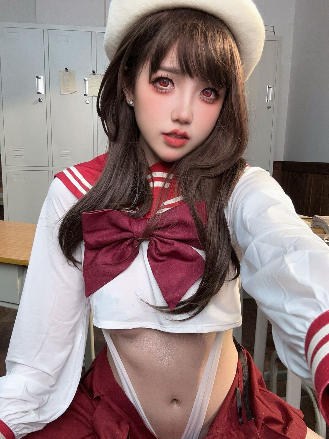 Coser@阿薰kaOri – 白虎女高中生 (80P – 21V)