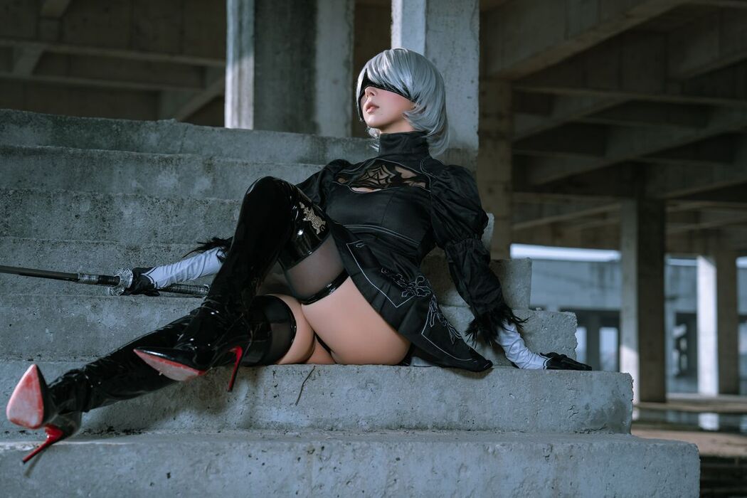Coser@云溪溪 Yunx1x1 And 奶桃 &#8211; 2B本 YoRHa No.2 Type B 下 Part3 (66P)