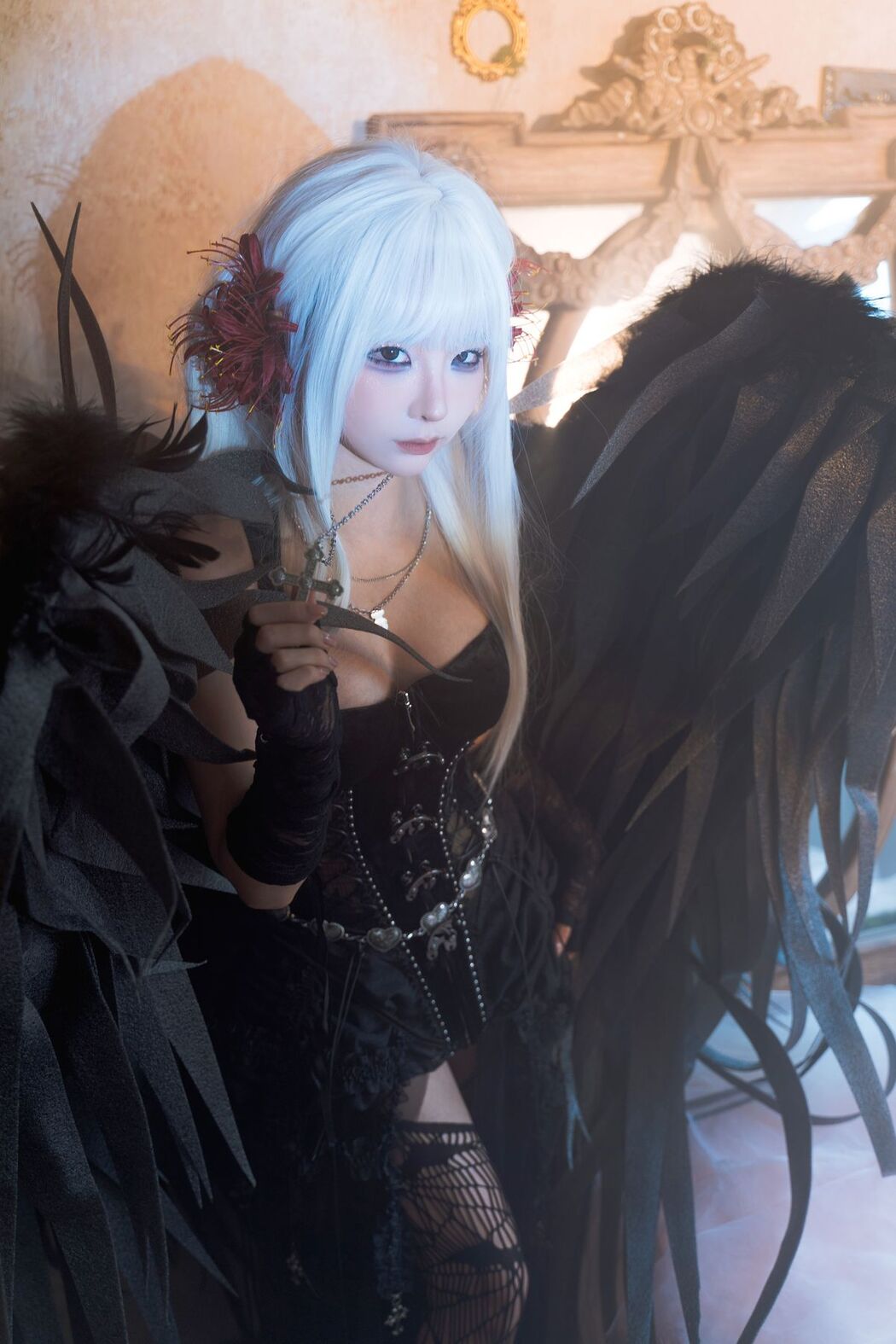 Coser@蠢沫沫 chunmomo &#8211; 黑天鹅 (85P)