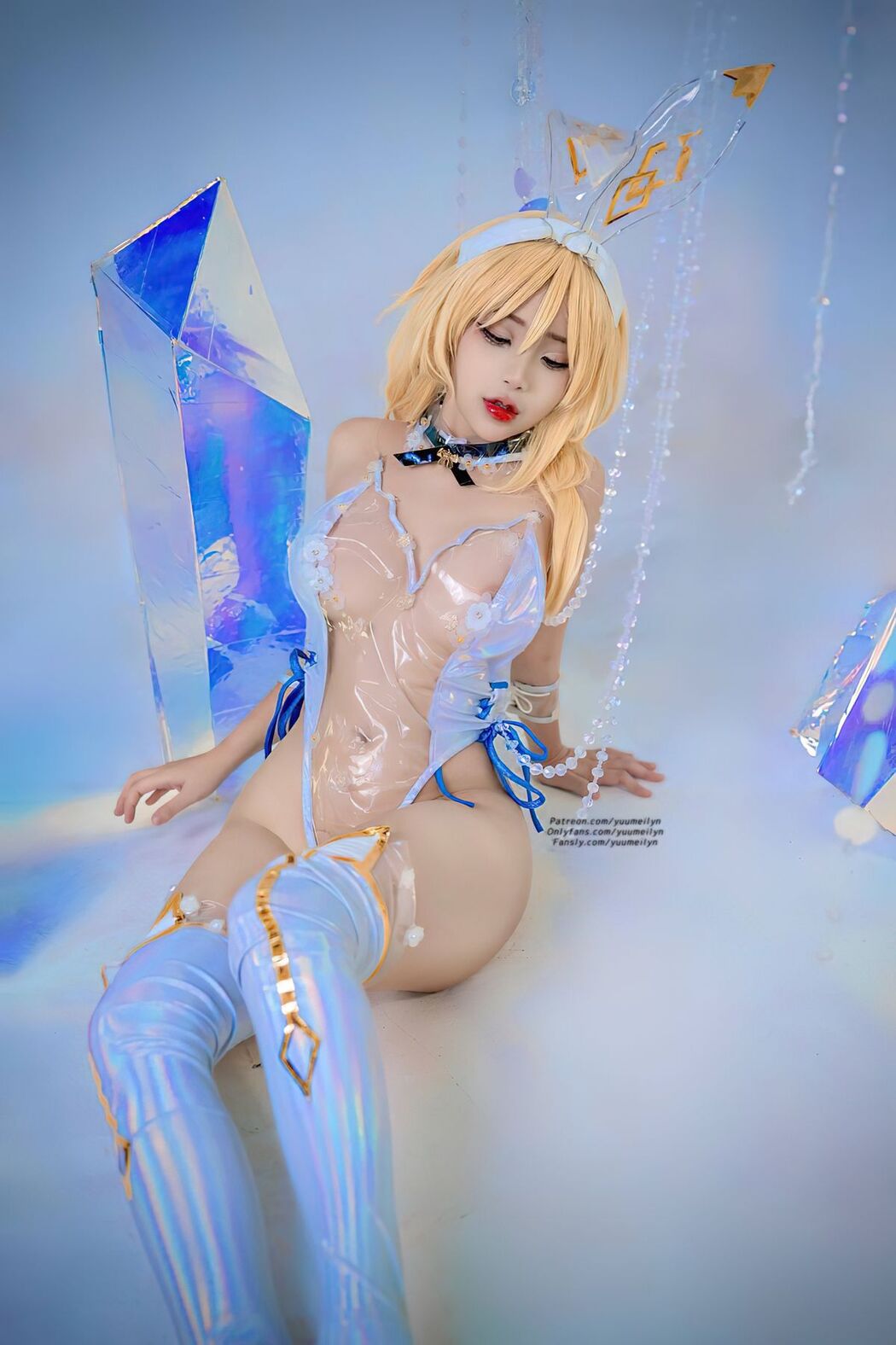Coser@linhi_cute yuumeilyn – 原神 荧 (58P – 1V)