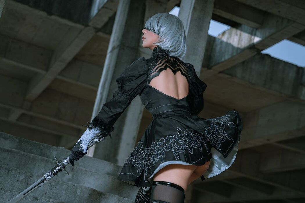 Coser@云溪溪 Yunx1x1 And 奶桃 &#8211; 2B本 YoRHa No.2 Type B 下 Part3 (66P)