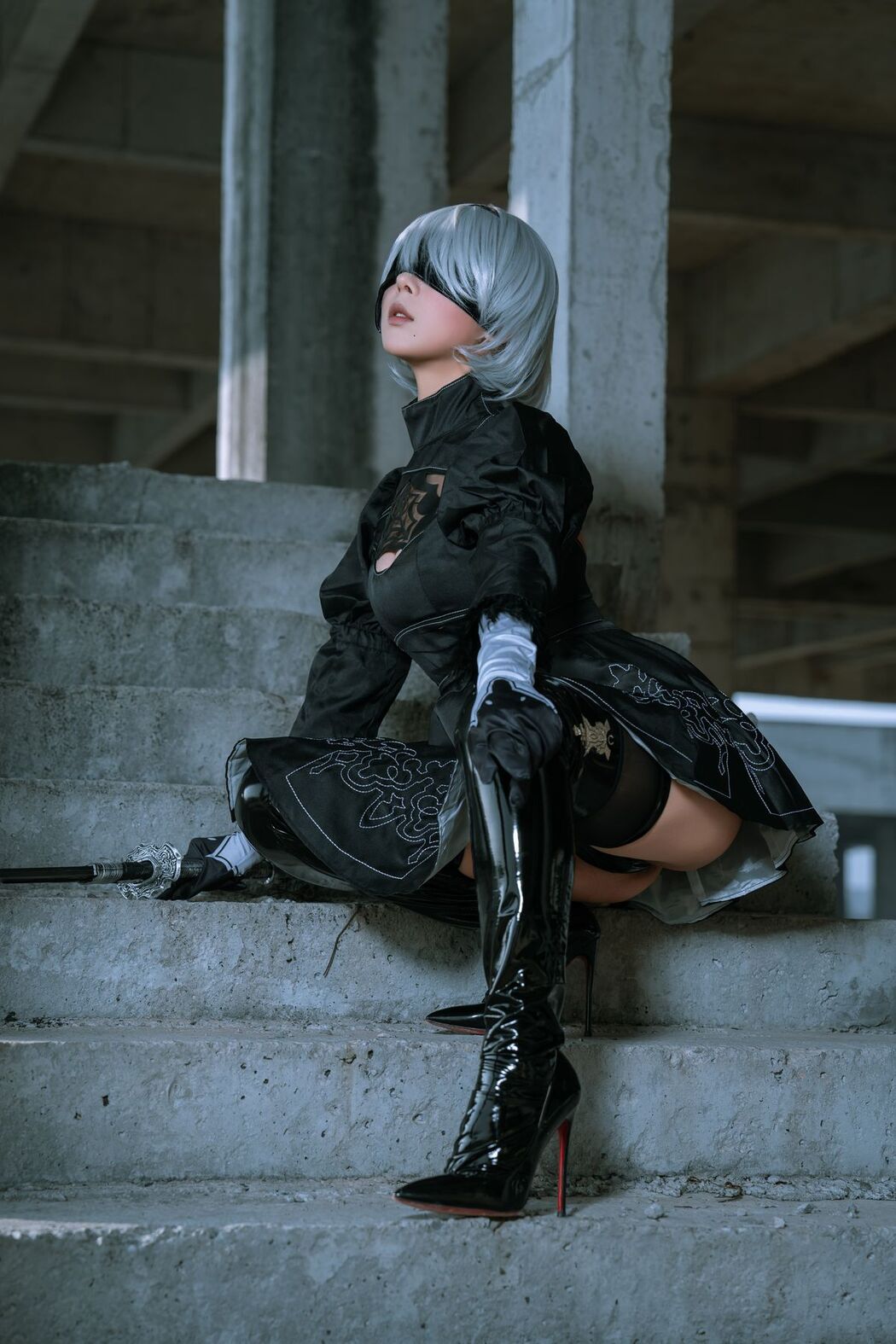 Coser@云溪溪 Yunx1x1 And 奶桃 &#8211; 2B本 YoRHa No.2 Type B 下 Part3 (66P)