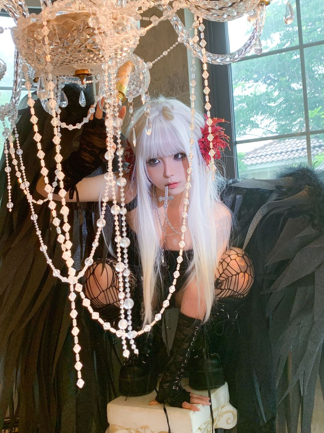 Coser@蠢沫沫 chunmomo – 黑天鹅 (85P)