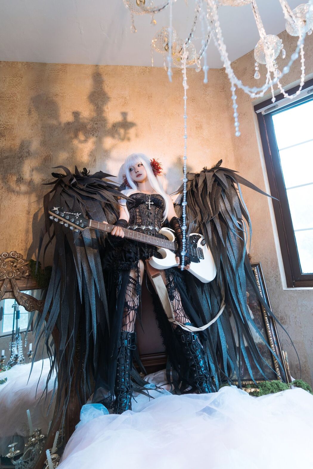 Coser@蠢沫沫 chunmomo – 黑天鹅 (85P)