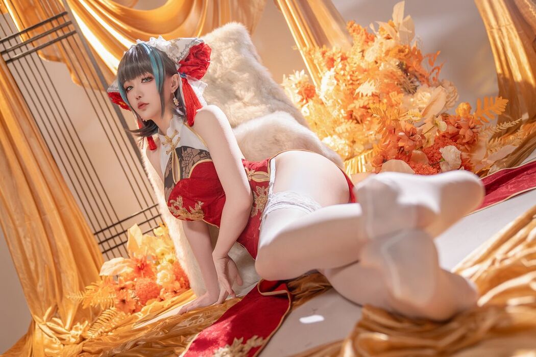 Coser@星之迟迟Hoshilily – 碧蓝航线柴郡 (51P – 1V)