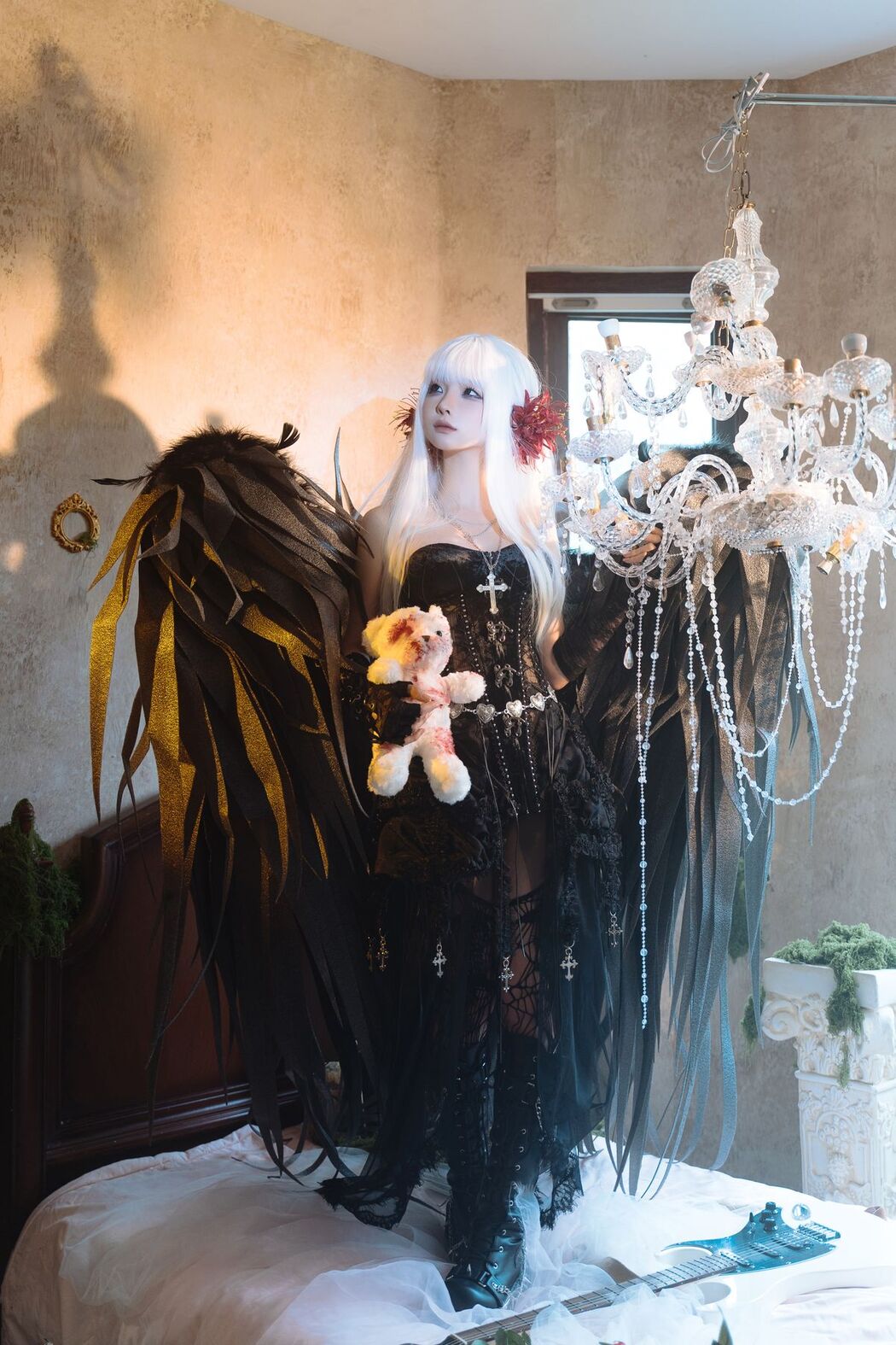 Coser@蠢沫沫 chunmomo &#8211; 黑天鹅 (85P)