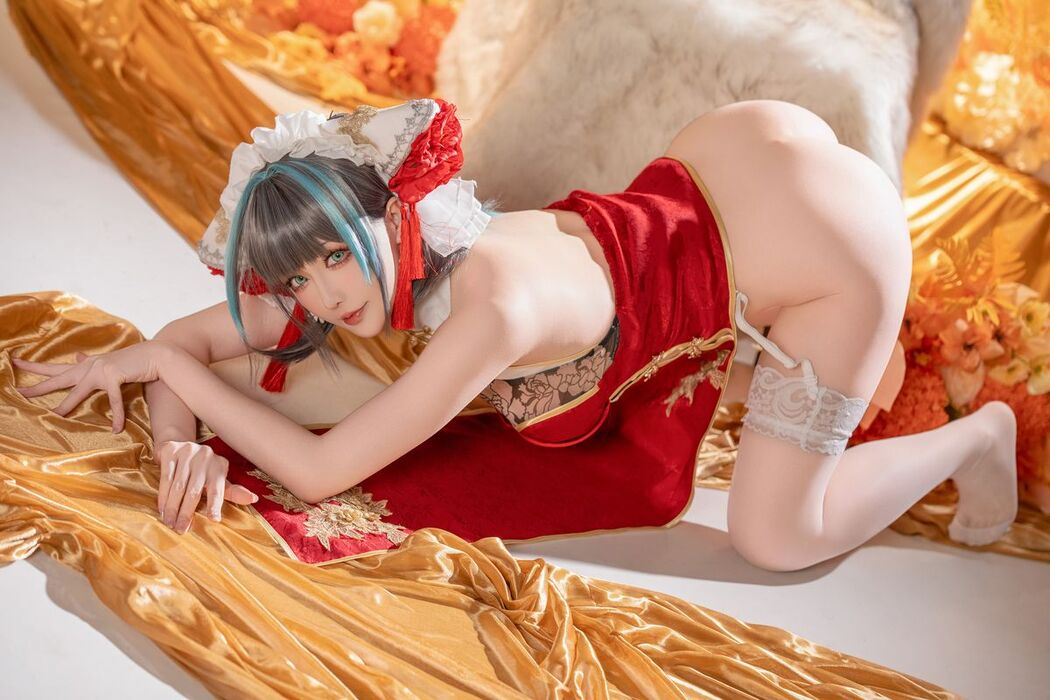 Coser@星之迟迟Hoshilily – 碧蓝航线柴郡 (51P – 1V)