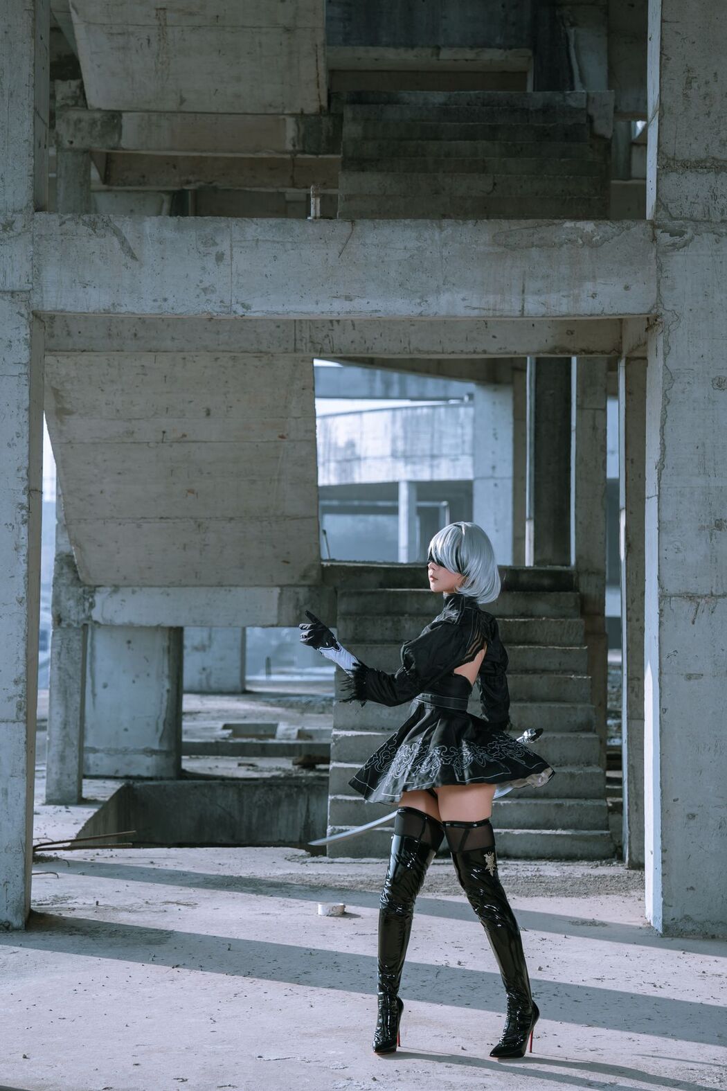 Coser@云溪溪 Yunx1x1 And 奶桃 &#8211; 2B本 YoRHa No.2 Type B 下 Part2 (66P)