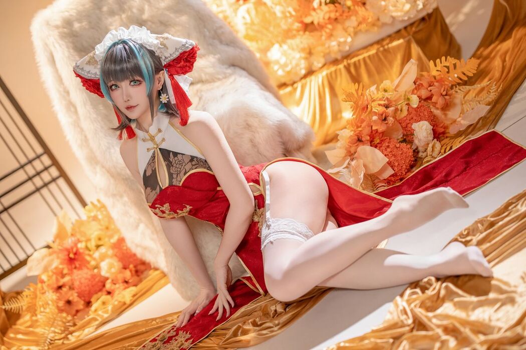 Coser@星之迟迟Hoshilily – 碧蓝航线柴郡 (51P – 1V)