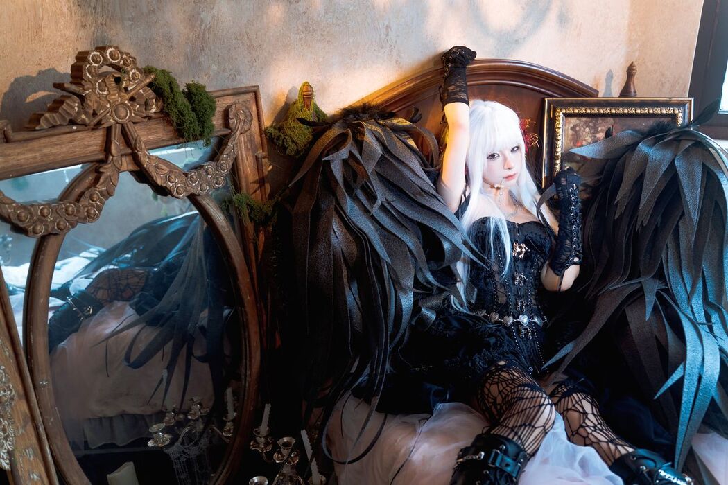 Coser@蠢沫沫 chunmomo &#8211; 黑天鹅 (85P)