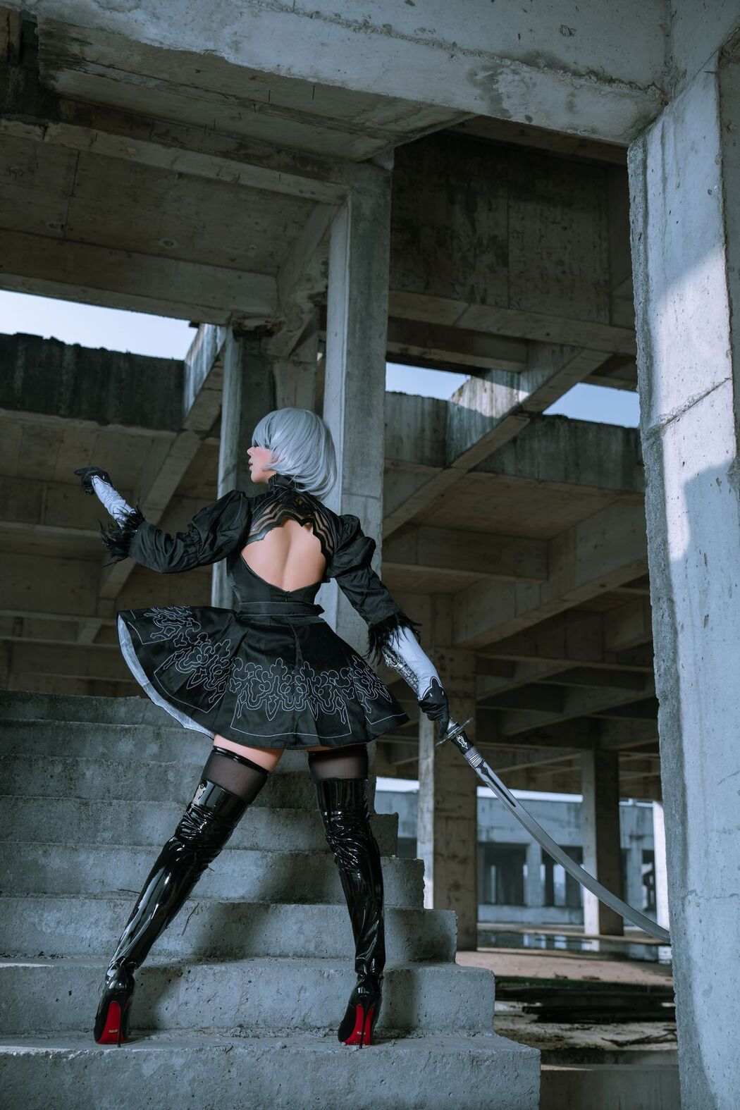 Coser@云溪溪 Yunx1x1 And 奶桃 &#8211; 2B本 YoRHa No.2 Type B 下 Part3 (66P)