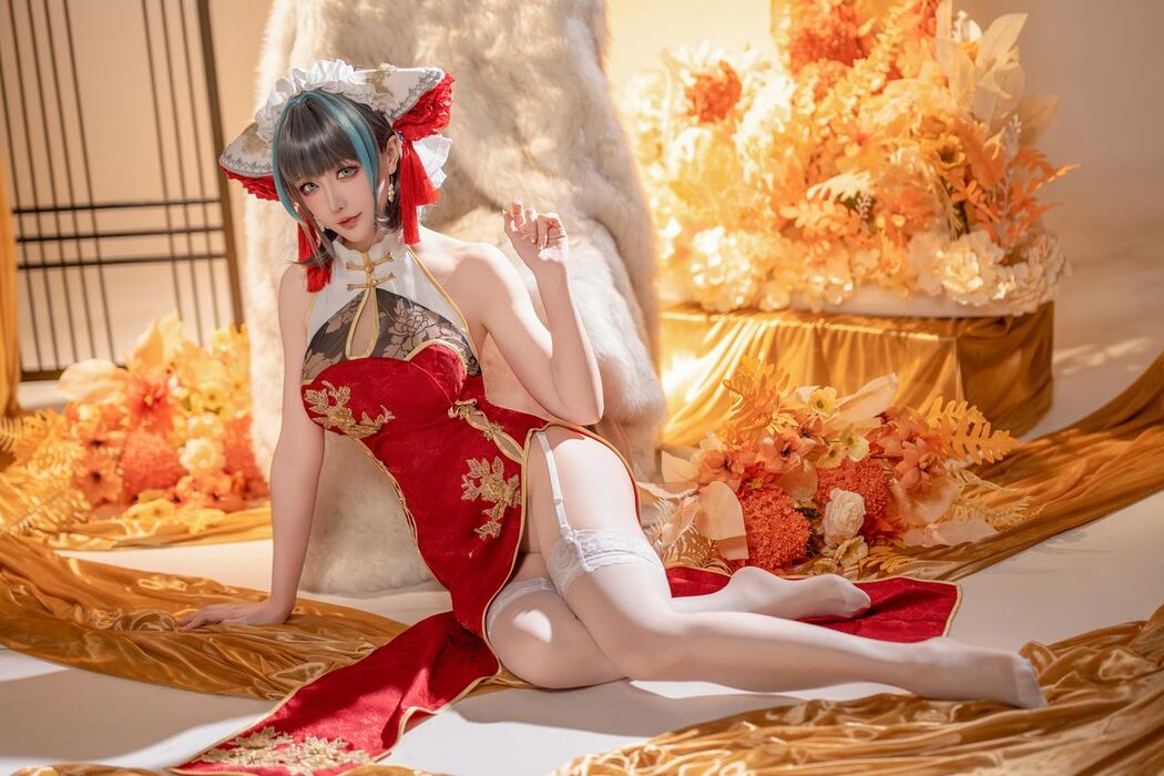 Coser@星之迟迟Hoshilily – 碧蓝航线柴郡 (51P – 1V)