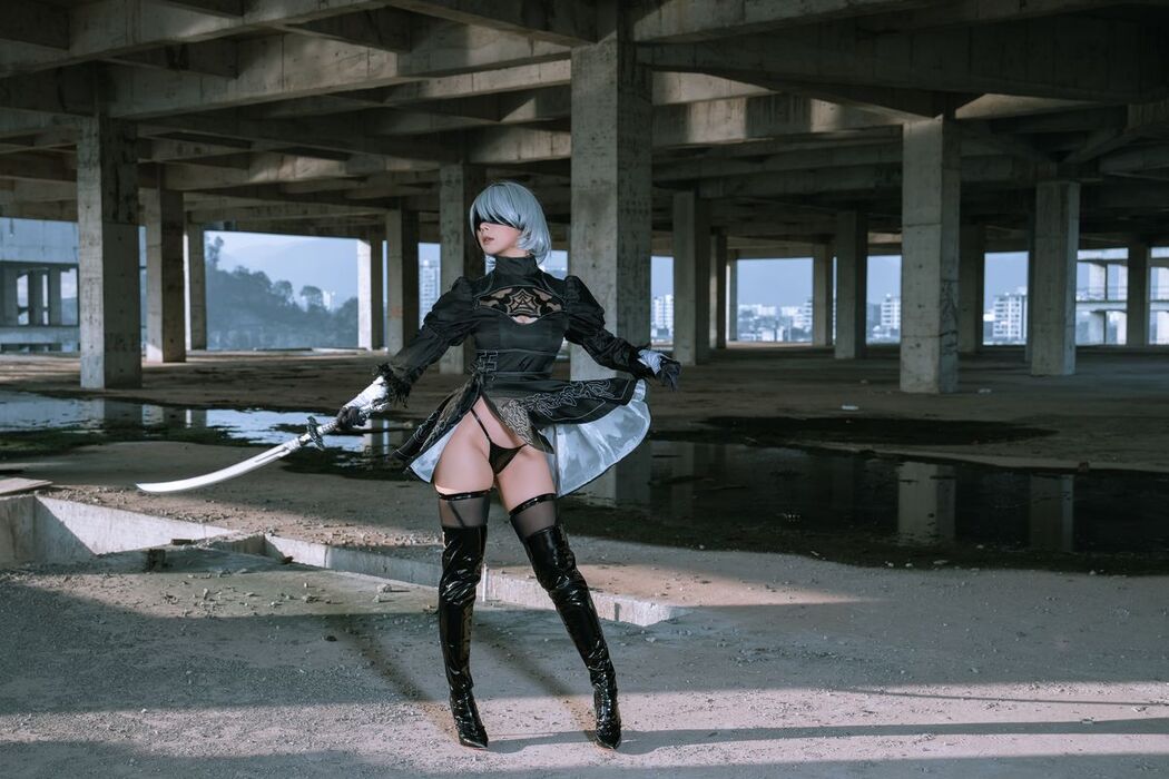 Coser@云溪溪 Yunx1x1 And 奶桃 &#8211; 2B本 YoRHa No.2 Type B 下 Part3 (66P)
