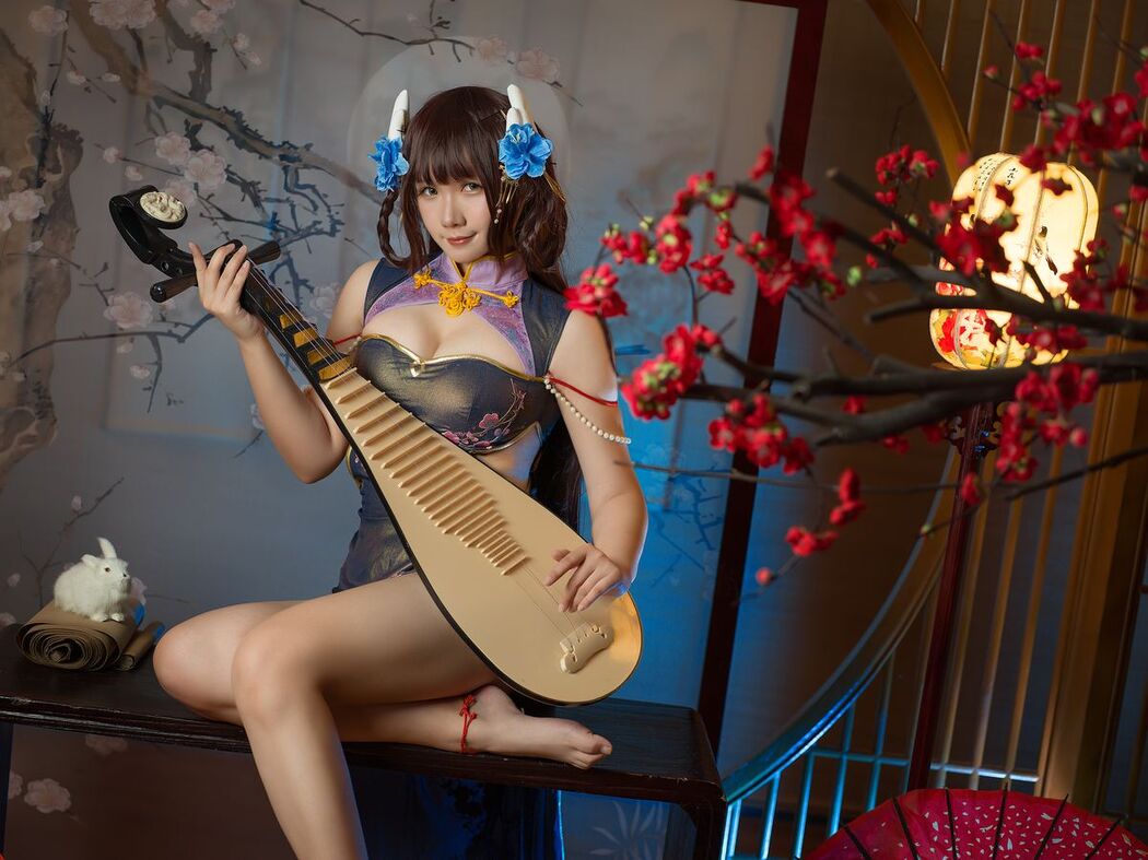 Coser@麻花麻花酱 – 比睿旗袍 (32P)