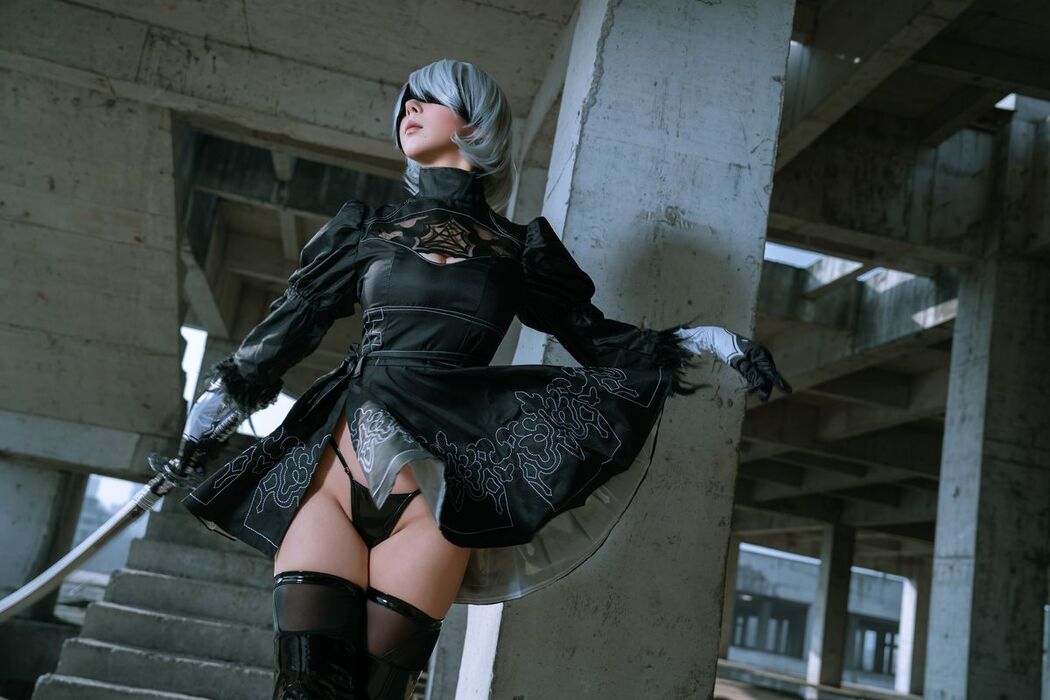 Coser@云溪溪 Yunx1x1 And 奶桃 &#8211; 2B本 YoRHa No.2 Type B 下 Part3 (66P)