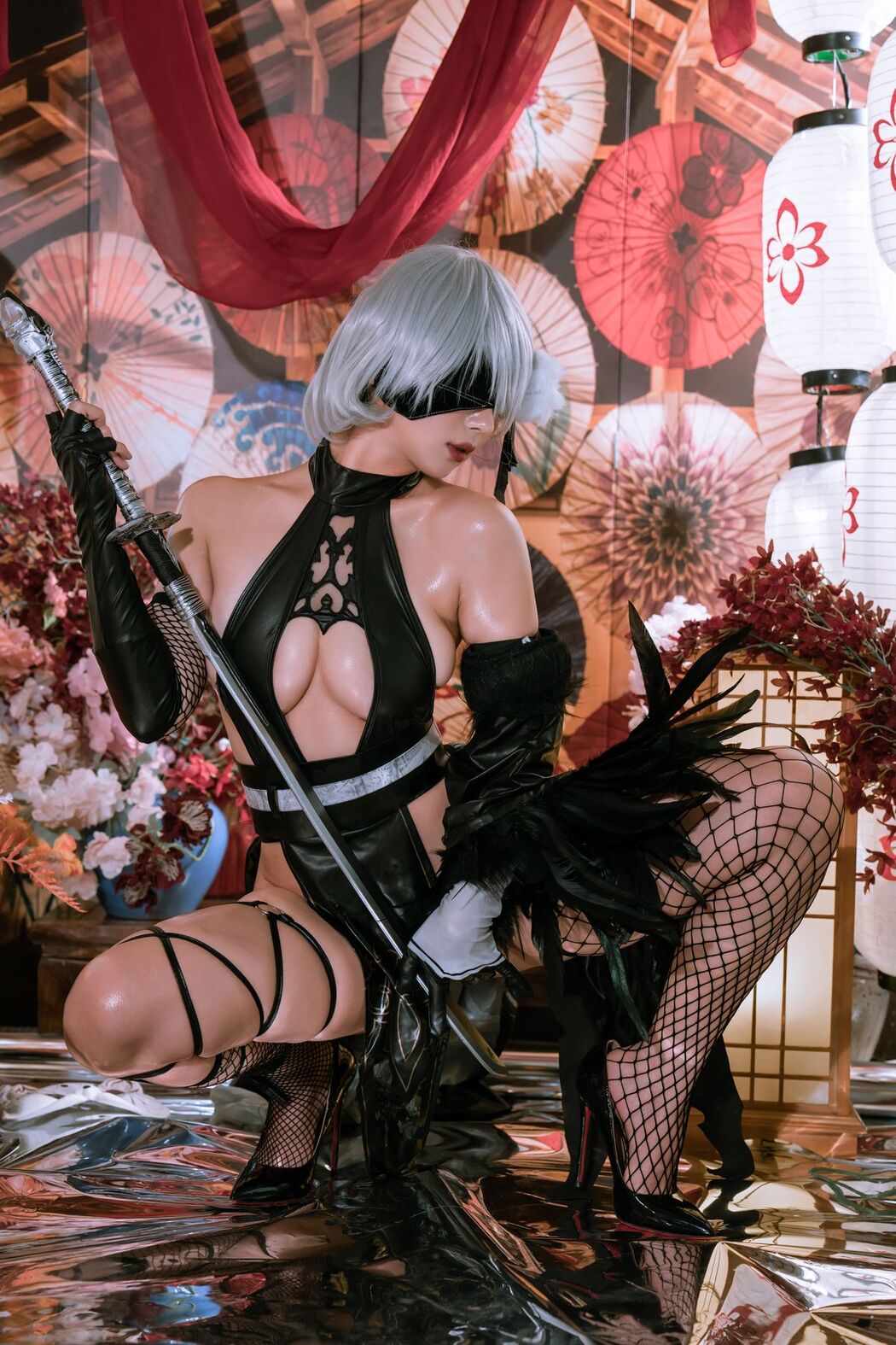 Coser@云溪溪 Yunx1x1 And 奶桃 &#8211; 2B本 YoRHa No.2 Type B 下 Part3 (66P)
