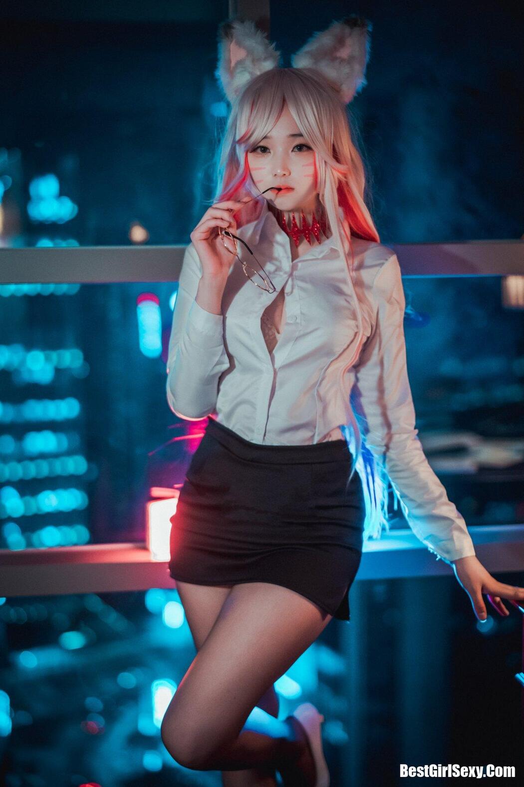 DJAWA 밤비 “Kumiho in the Office” Destiny Child Nine-Tailed Fox Tamamo