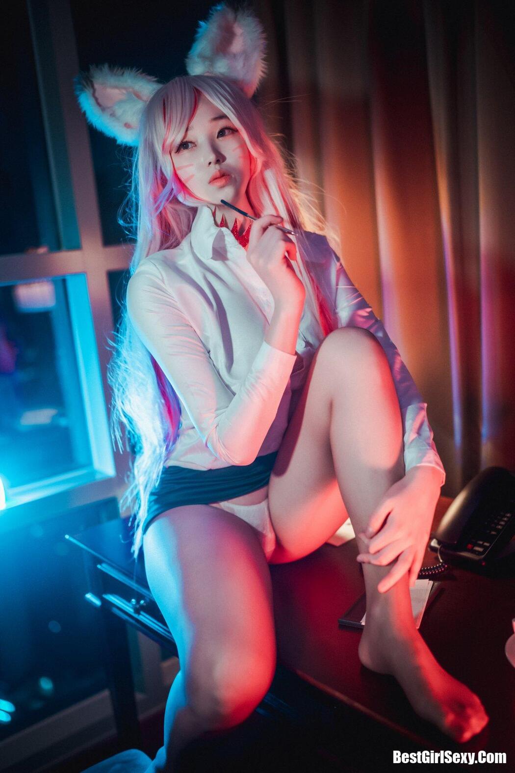 DJAWA 밤비 “Kumiho in the Office” Destiny Child Nine-Tailed Fox Tamamo