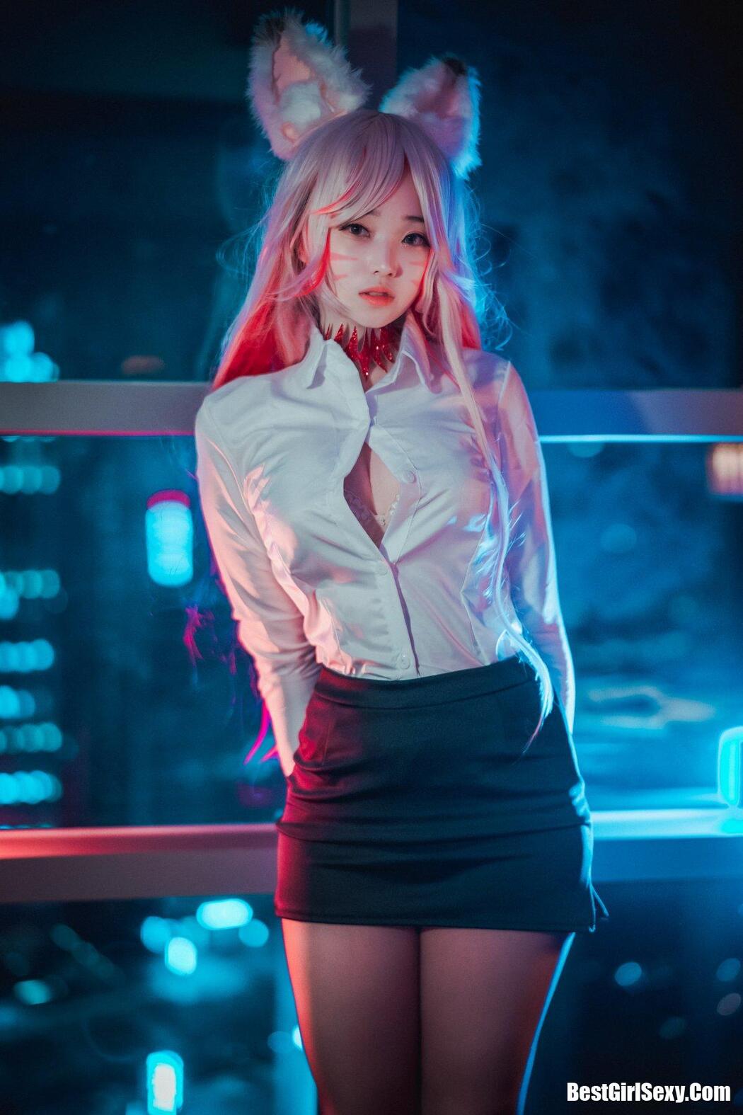 DJAWA 밤비 “Kumiho in the Office” Destiny Child Nine-Tailed Fox Tamamo