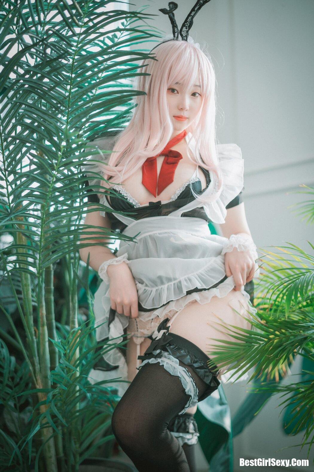 DJAWA 밤비 Sheer Bunny Maid