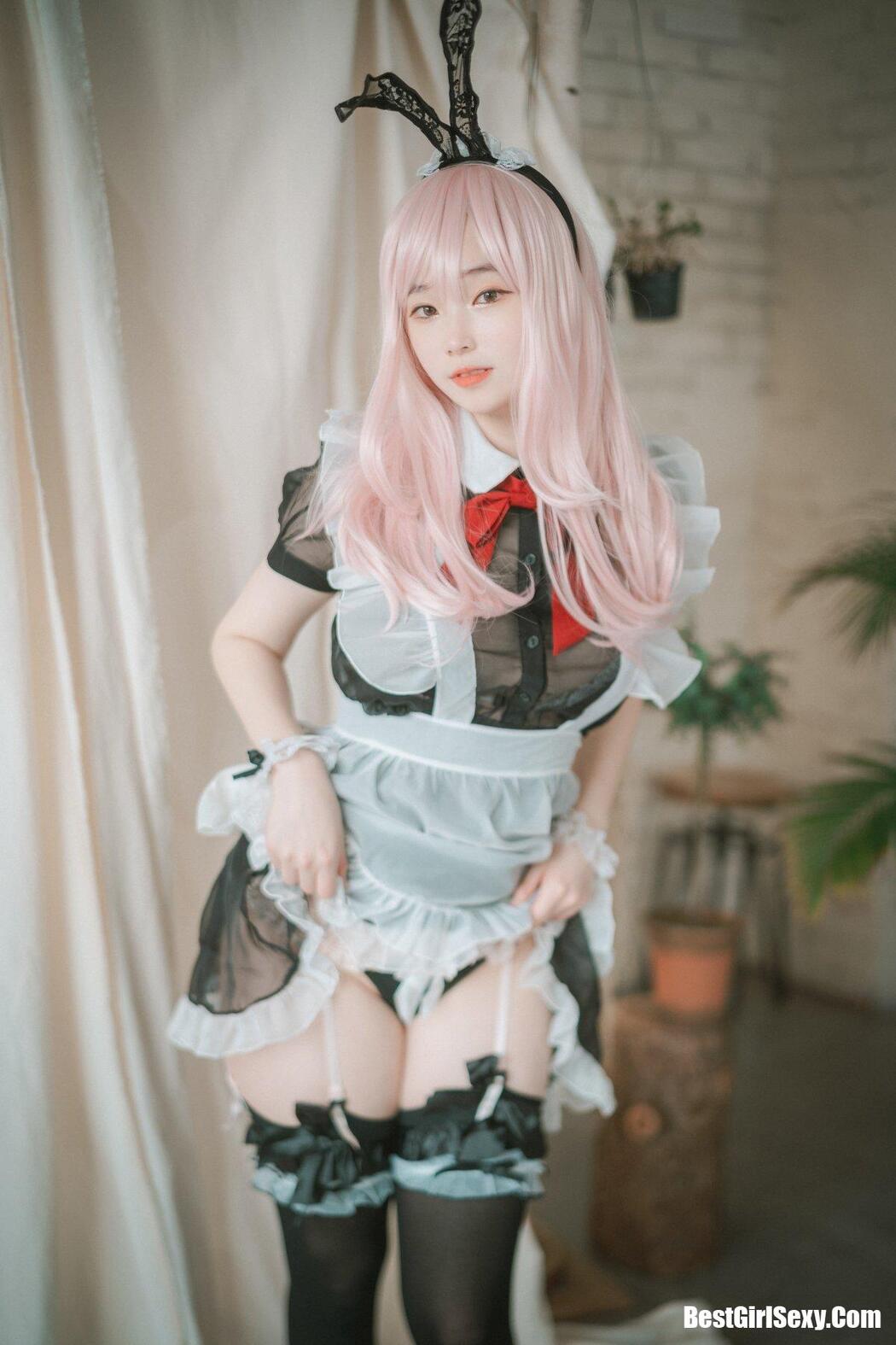 DJAWA 밤비 Sheer Bunny Maid